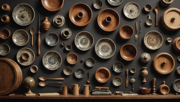 Objets originaux du monde : artisanat et créativité réunis