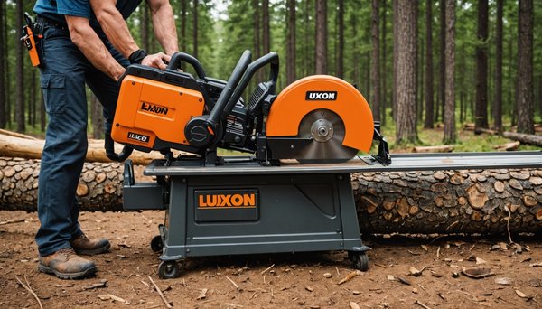 Découvrez la scie à bûches uxon : efficacité et sécurité assurées
